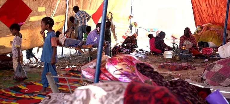 United Nations: Living conditions at the Abu Al Naja camp in Sudan
