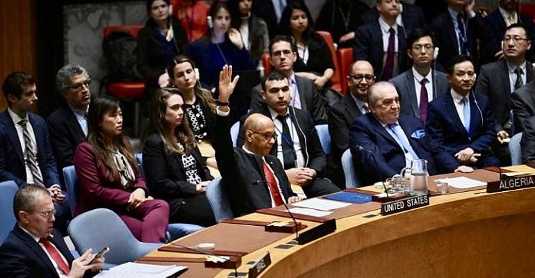 The United States blocked the UN
Security Council vote that was overwhelmingly in favour of Palestine becoming a full UN member [Angela
Weiss/AFP]