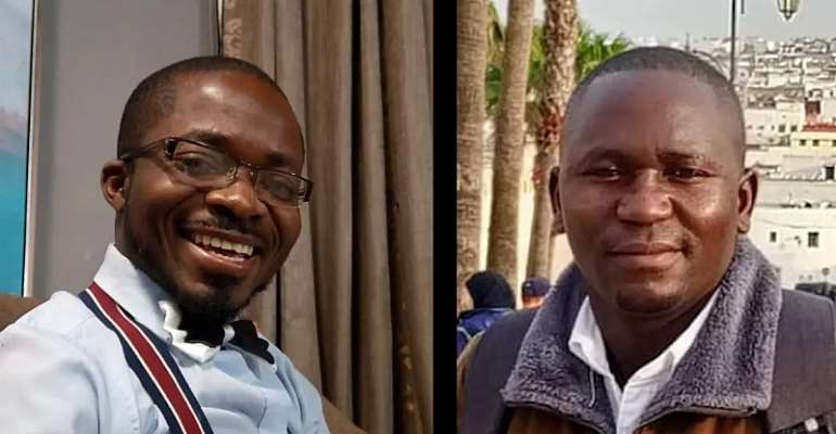 KBN TV's Innocent Phiri (left) and Millennium TV's Rodgers Mwiimba (Photos: KBN TV and courtesy of Juliet Makwama)