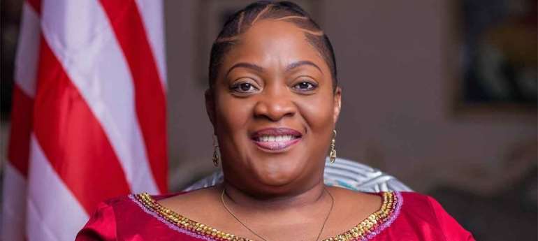 Liberia’s Vice-President Dr. Jewel Howard Taylor.