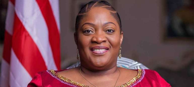 Liberia’s Vice-President Dr. Jewel Howard Taylor.