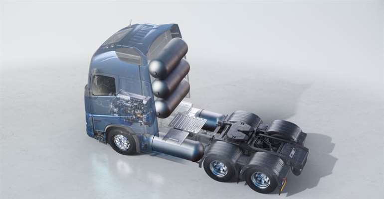 Volvo will launch trucks with combustion engines that can run on green hydrogen. These trucks provide a significant step to decarbonize heavy transport.