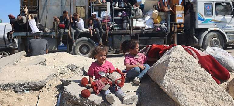 UNICEF/Eyad El Baba: The war has taken an unimaginable toll on children in the Gaza Strip