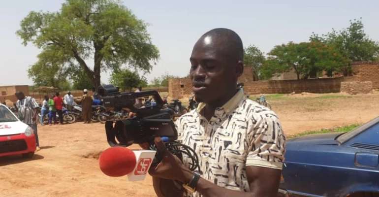 Burkino Faso journalist Luc Pagbelguem told CPJ that he was recently attacked by a member of Prime Minister Albert OuÃ©draogo's security detail. (Photo: Luc Pagbelguem)