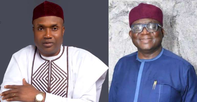 L-R:  Hon. Joseph Nwobashi and Hon. Kevin Kenechukwu Okeh