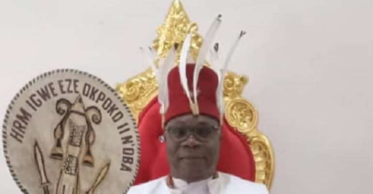 His Royal Majesty, Igwe Engr Sir Chinedu Augustine Emelobe, EzeOkpoko II of Oba