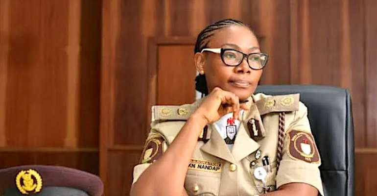 Kemi Nandap, (Comptroller-general (CG) of Nigeria Immigration Service (NIS).