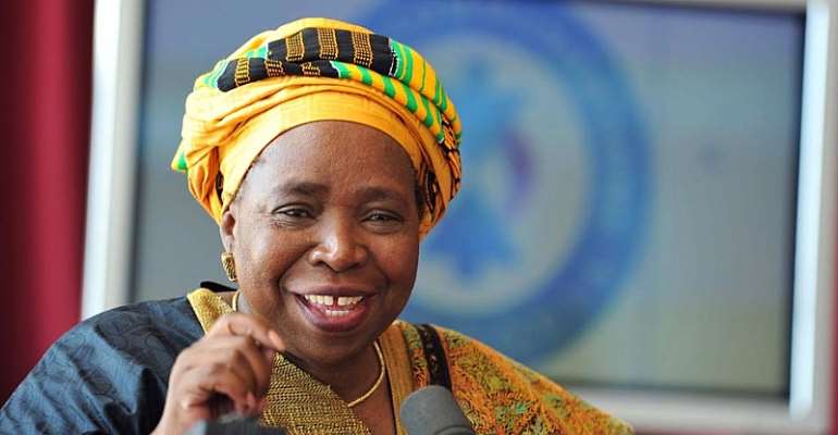 Chairperson, African Union Commission, Dr. Nkosaz ana-Dlamini-Zuma