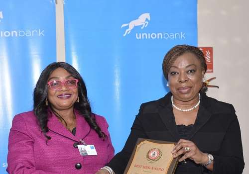 Union Bank Wins Itf Award For Human Capital Development