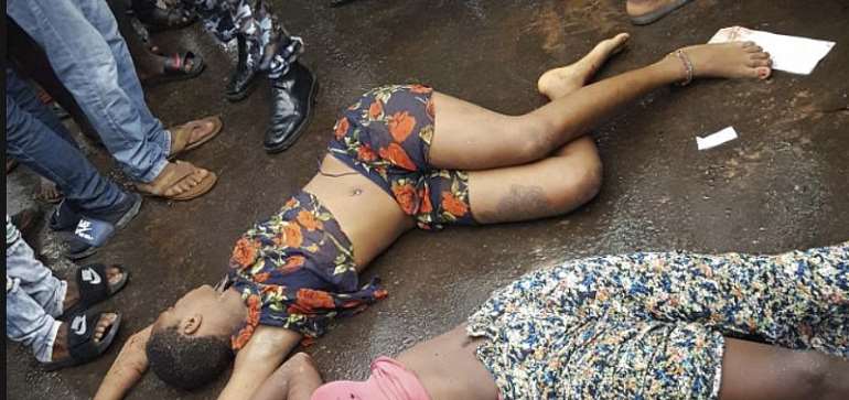 Women killed in Cameroon. Driver blames soldiers