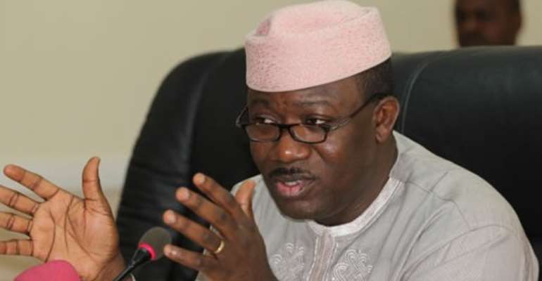 Dr Kayode Fayemi
Minister of Mines and steel Development