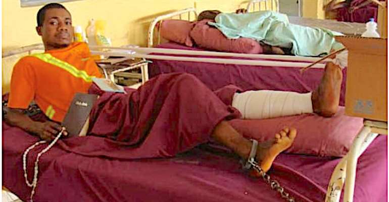 Abraham Ani, Victim Of Emene Massacre Chained In His Hospital Bed