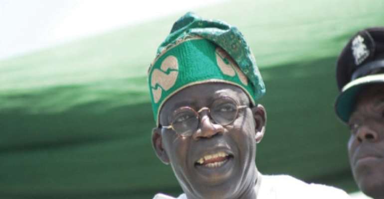 FORMER LAGOS STATE GOVERNOR AND FOUNDER OF THE ACTION CONGRESS OF NIGERIA (ACN), ASIWAJU BOLA TINUBU