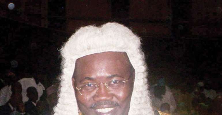 PHOTO: NIGERIA'S ATTORNEY GENERAL AND JUSTICE MINISTER, MR MOHAMMED BELLO ADOKE