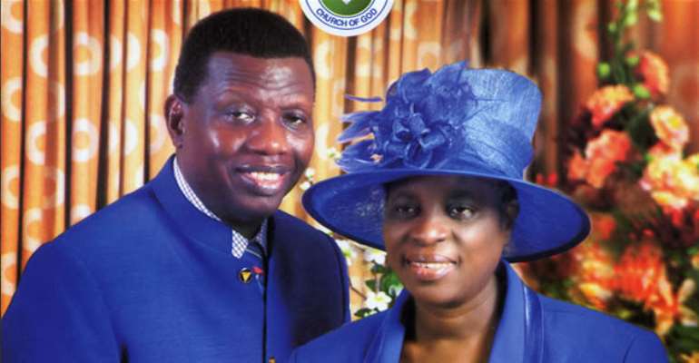 pastor E A Adeboye and mummy 