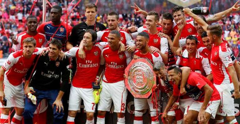 Arsenal Beats Man City To Lift Community Shield