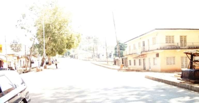 PHOTO: A DESERTED MAJOR JOS STREET TODAY, DECEMBER 26, 2010.