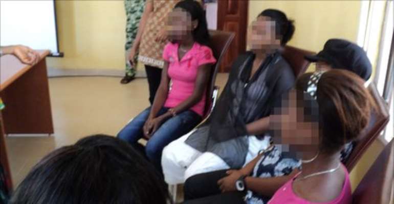 Nigerian women who have escaped say they were duped into the sex trade by middle men offering them jobs in shops and hair salons