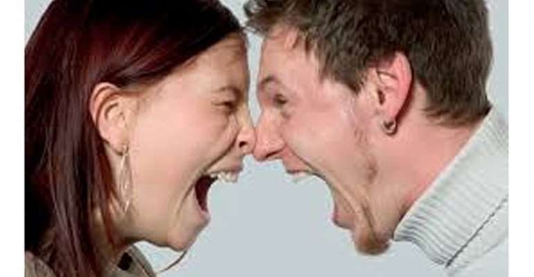 shouting 