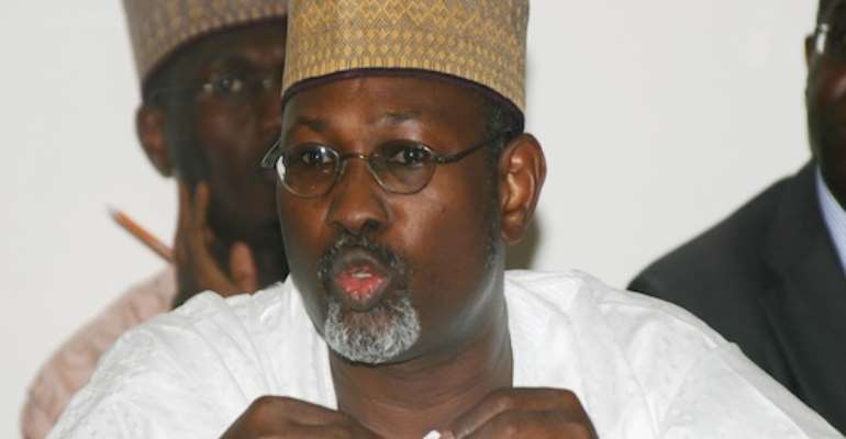 INEC CHAIRMAN, PROFESSOR ATTAHIRU JEGA.