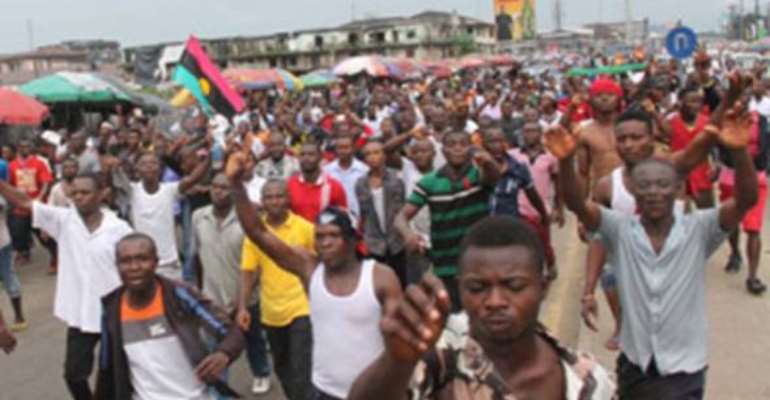 Pro-Biafra Agitators At Weekend