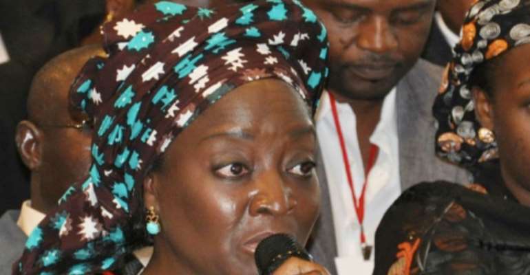 BPE DIRECTOR-GENERAL, MS. BOLANLE ONAGURUWA AT THE PUBLIC HEARING ORGANIZED BY THE SENATE COMMITTEE INVESTIGATING THE PRIVATIZATION PROCESS ON MONDAY, AUGUST 08, 2011.