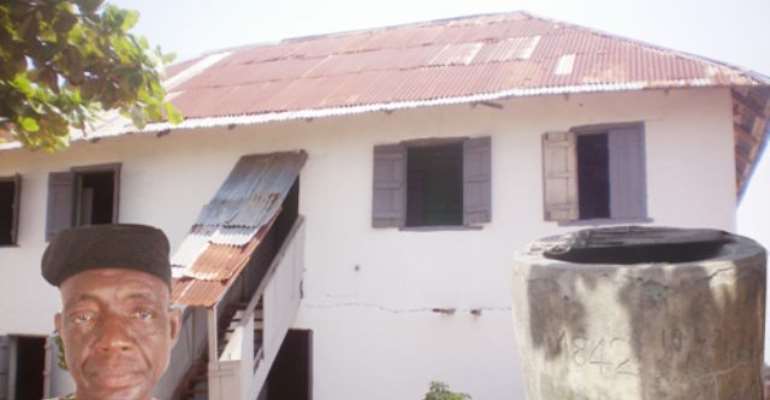 The first storey building in Nigeria
