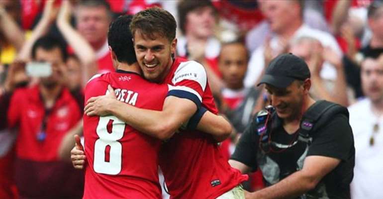 Arsenal 3-2 Hull City (AET): Late Ramsey winner seals FA Cup