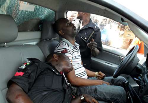 Robbers Kill Two In Diamond Bank Raid