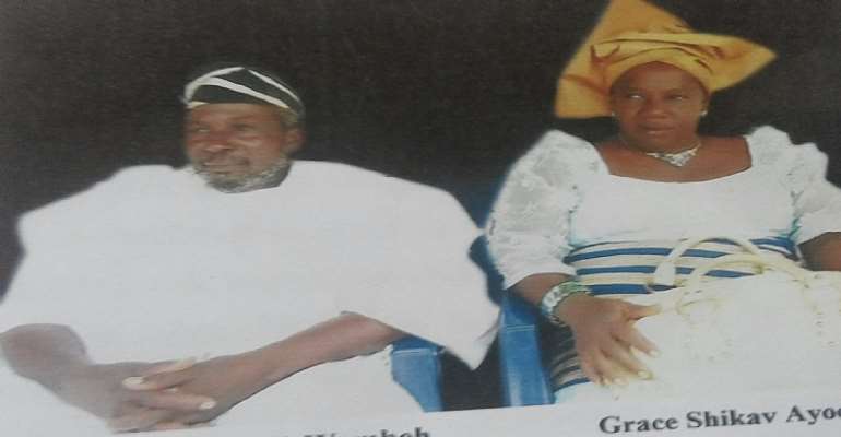 Professor S.H.Womboh & Mrs Grace Ayoo