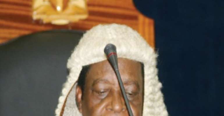 PHOTO: CHIEF JUSTICE, SUPREME COURT OF NIGERIA, JUSTICE ALOYSIUS KATSINA-ALU.