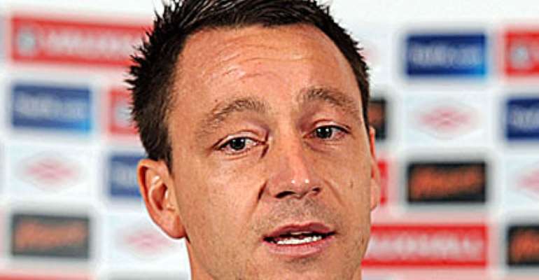 JOHN TERRY: DEFENDER SAYS THAT HE WILL NEVER STAND DOWN AS ENGLAND CAPTAIN