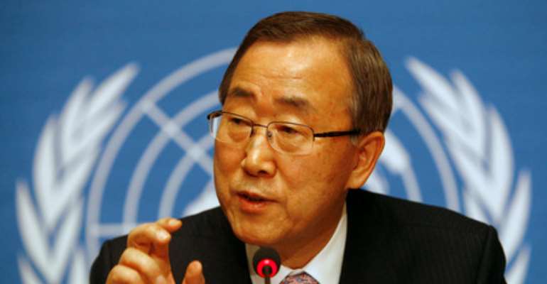 UN Secretary-General, Ban Ki Moon