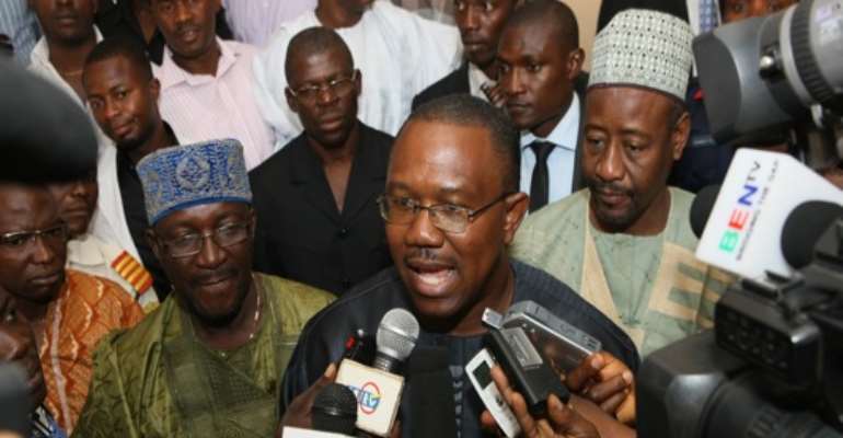 ANAMBRA STATE GOVERNOR, MR PETER OBI.