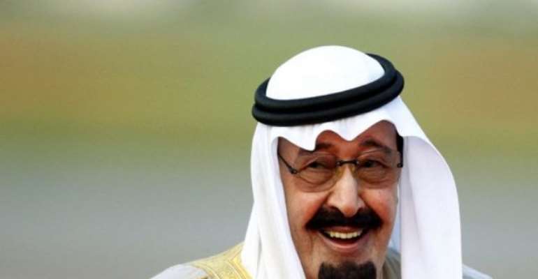PHOTO: KING ABDULLAH BIN ABDULAZIZ, LEADER OF SAUDI ARABIA.