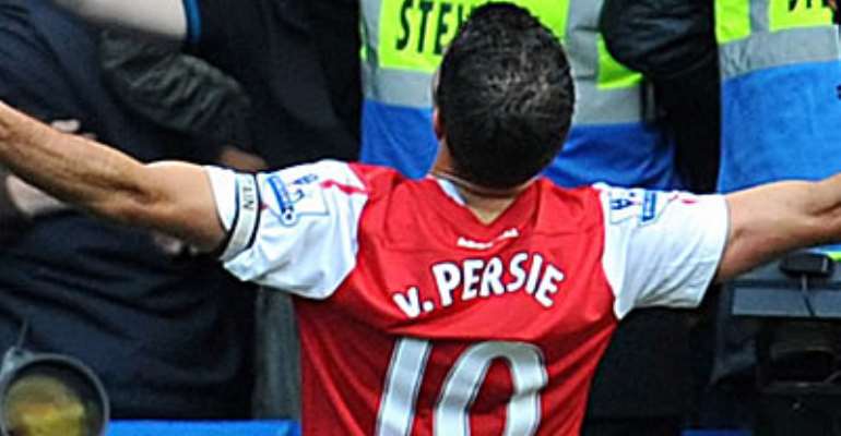 ROBIN VAN PERSIE: HAS NETTED 28 TIMES IN 27 PREMIER LEAGUE OUTINGS THIS YEAR