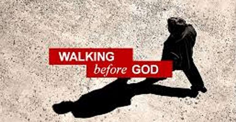 walking b4 God 