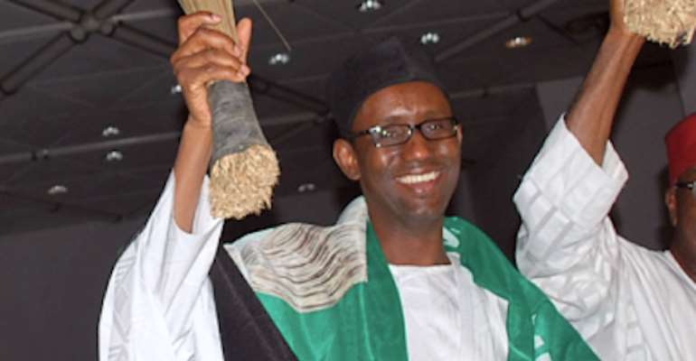 PRESIDENTIAL CANDIDATE OF THE ACTION CONGRESS OF NIGERIA (ACN), MALLAM NUHU RIBADU.