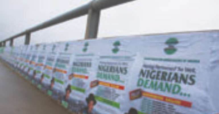 Jonathanâ€™s Posters Flood Abuja