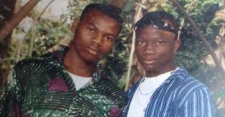 Prince Nzube Okonkwo with his twin brother, Prince    Okechukwu Okonkwo