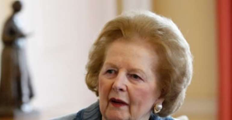 FORMER PRIME MINISTER BARONESS THATCHER