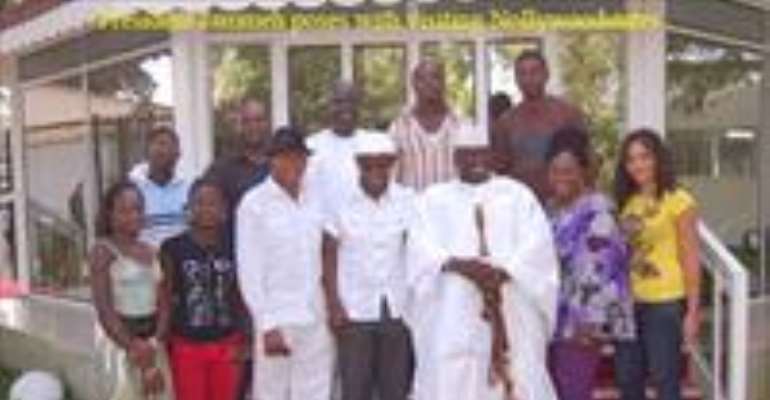 Gambian President and Nollywood stars
