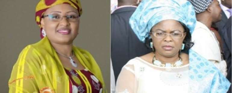 AISHAT BUHARI AND PATIENCE JONATHAN