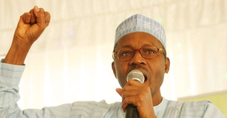FORMER HEAD OF STATE AND PRESIDENTIAL CANDIDATE OF THE CPC, GENERAL MUHAMMADU BUHARI.
