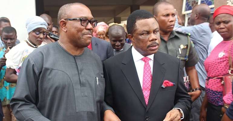 Peter Obi and Obiano together
