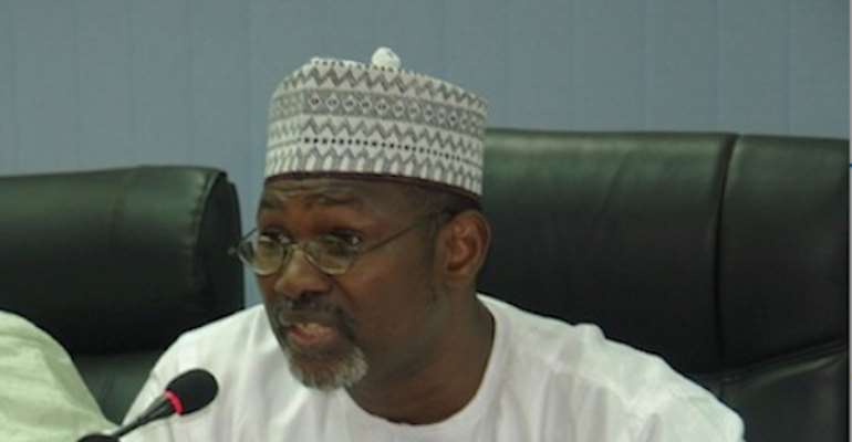 INEC CHAIRMAN, PROFESSOR ATTAHIRU JEGA.