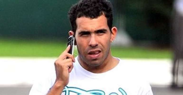 TEVEZ HAS NOT PLAYED FOR CITY SINCE THEY BEAT BIRMINGHAM ON 21 SEPTEMBER