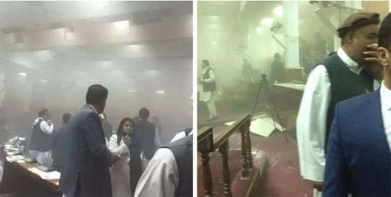 Inside sense of Afghan Parliament attack by Taliban.