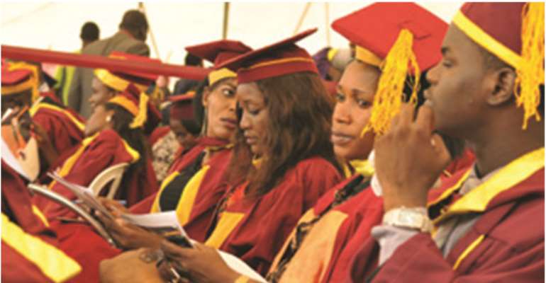 Cross Section Of Graduands At The Event
