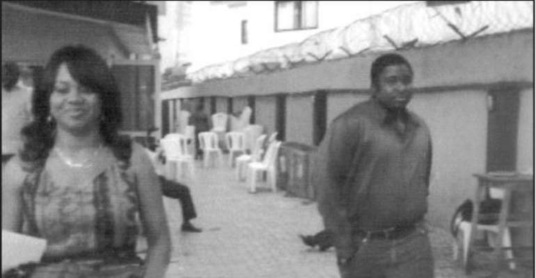 Stella Damasus with her second husband – Emeka Nzeribe.
